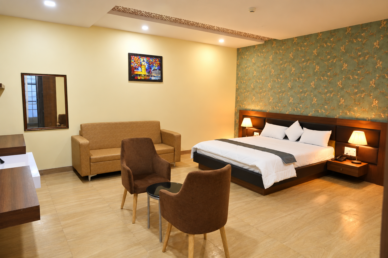 bedroom luxury view